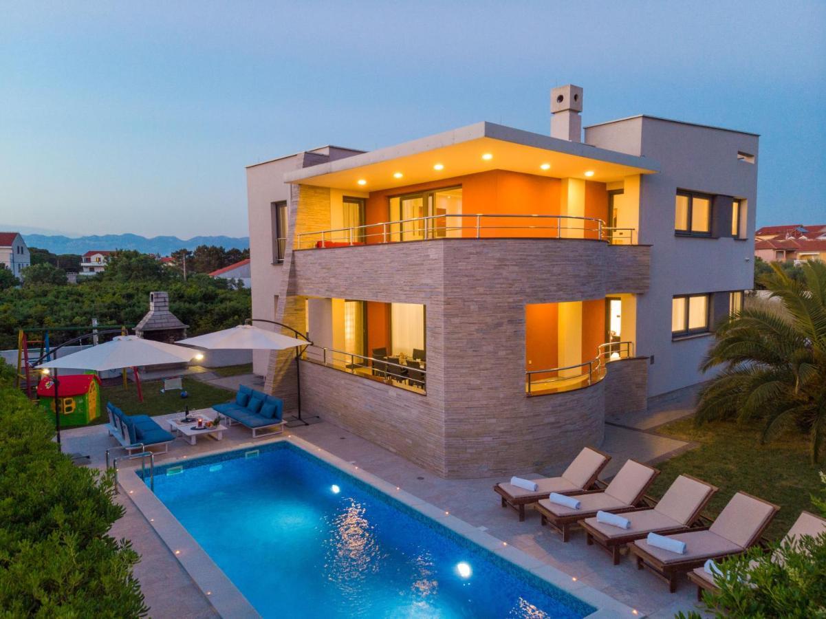 Vila Zatona Sunset With Heated Swimming Pool Zaton  Eksteriør billede